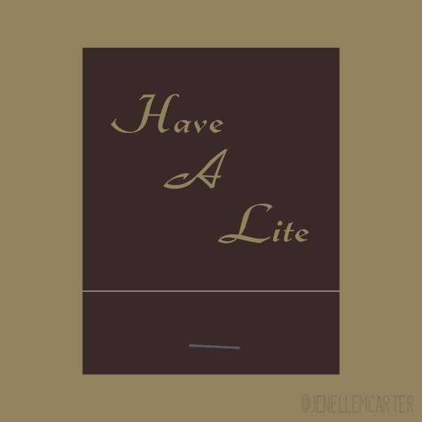 Have A Lite Matchbook Cover