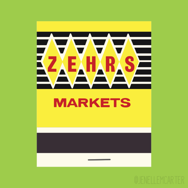 Zehrs Markets Matchbook Cover