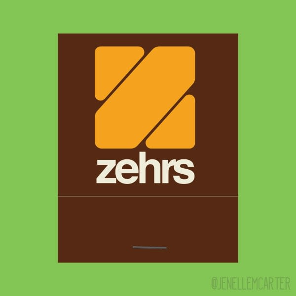 Zehrs Matchbook Cover