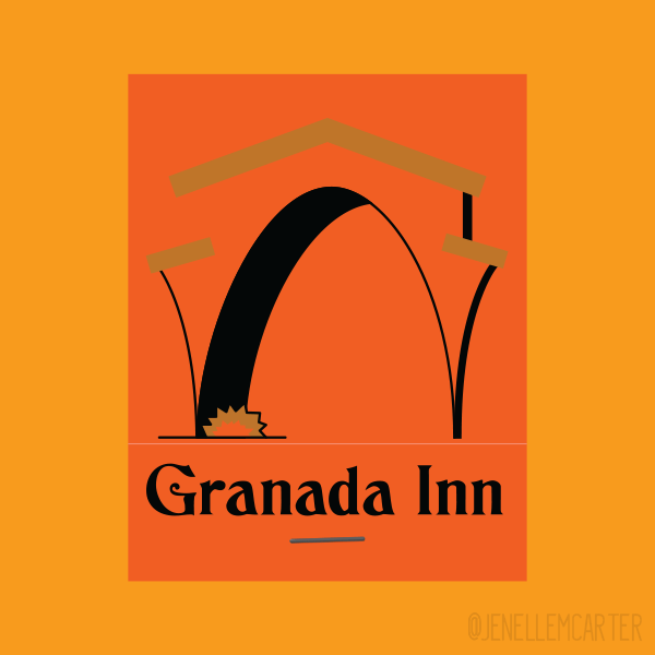 Granada Inn Matchbook Cover