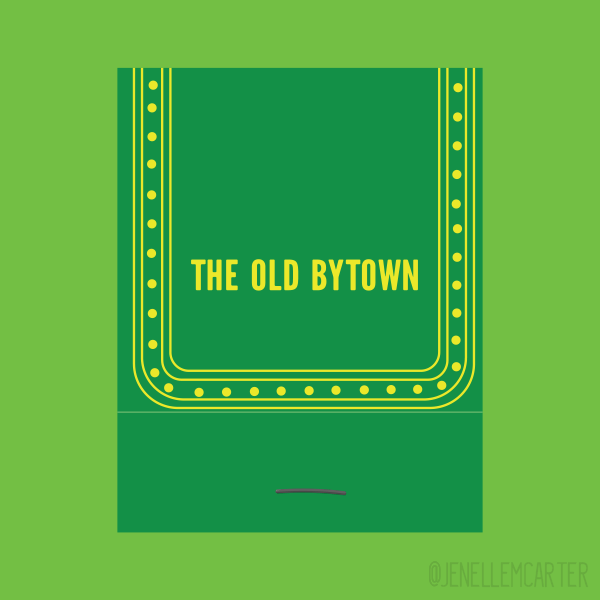The Old Bytown Matchbook Cover