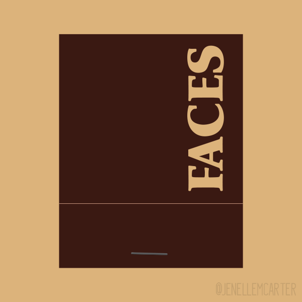 FACES Matchbook Cover