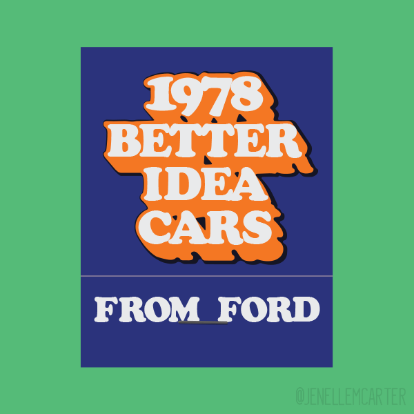 Ford 1978 Matchbook Cover